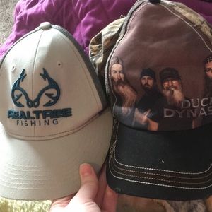 Realtree fishing and duck dynasty hat
